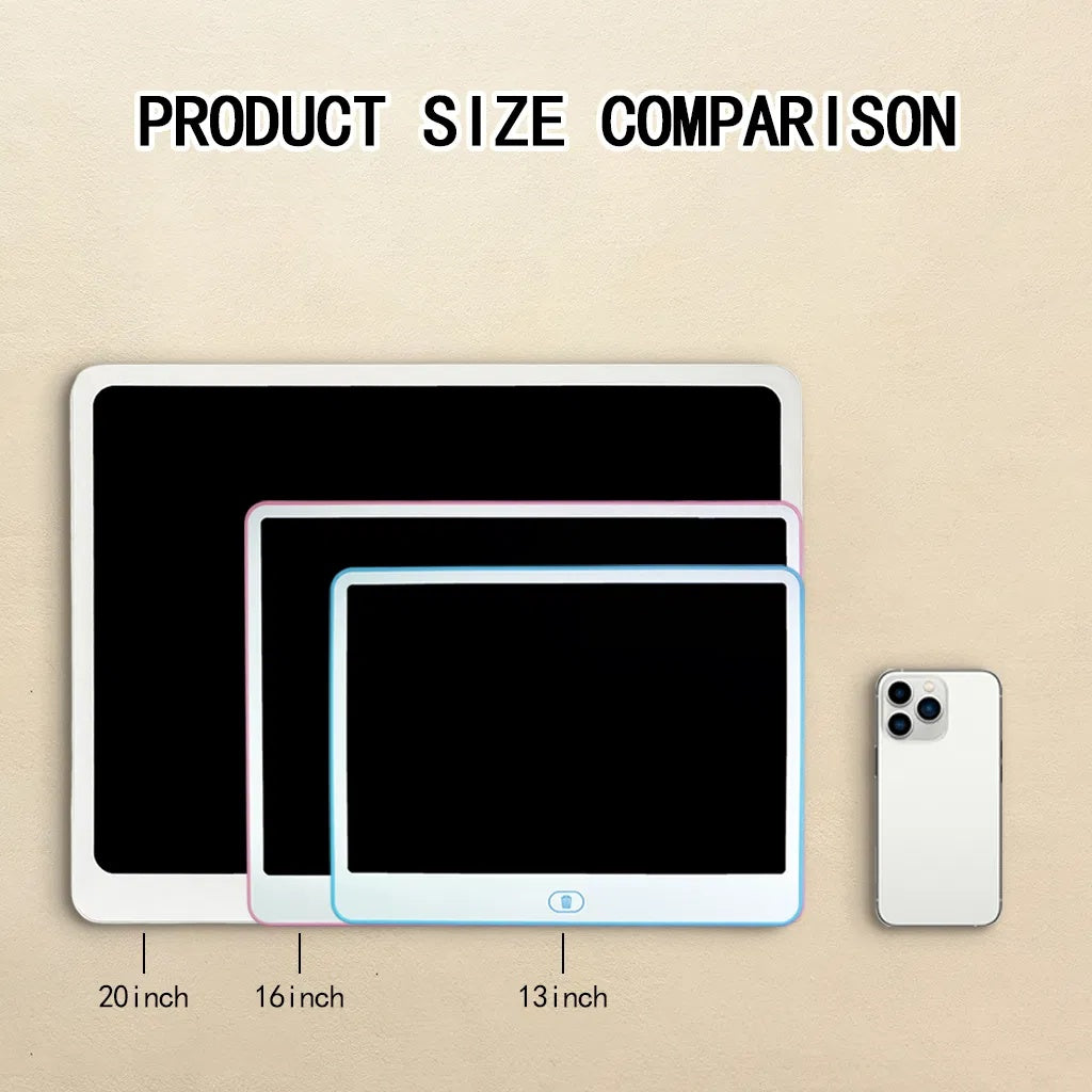 LCD Writing Tablet, Valentines Day Gifts For Kids,16 Inch Colorful Toddler Doodle Board Drawing Tablet, Erasable Reusable Electronic Drawing Pads, Educational And Learning Toys For Kids