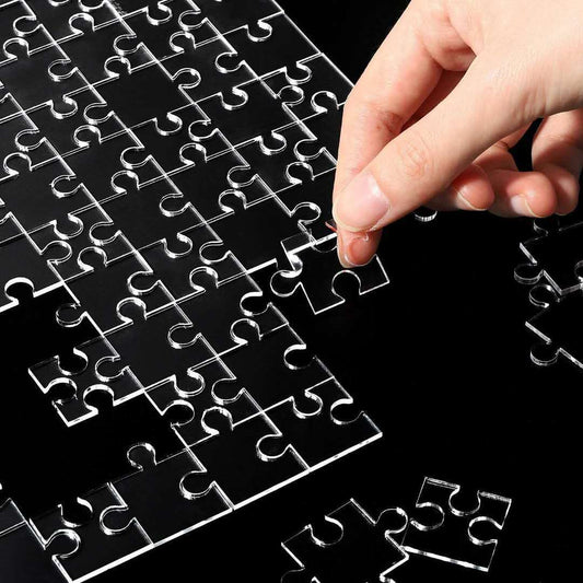 Acrylic Children's Educational Puzzle