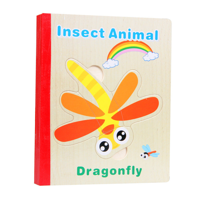 Educational Baby Wooden Jigsaw Puzzle Early Educational Toys