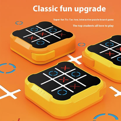 Educational Tictactoe Three-character Chess Rice Chess Children's Toys Montessori Puzzle Table Game Chess Chess Set Portable For Adults Kids